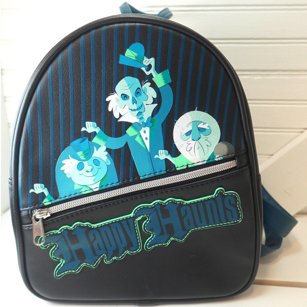 Loungefly Disney The Haunted Mansion Hitchhiking Ghosts Mini Backpack Bag Purse